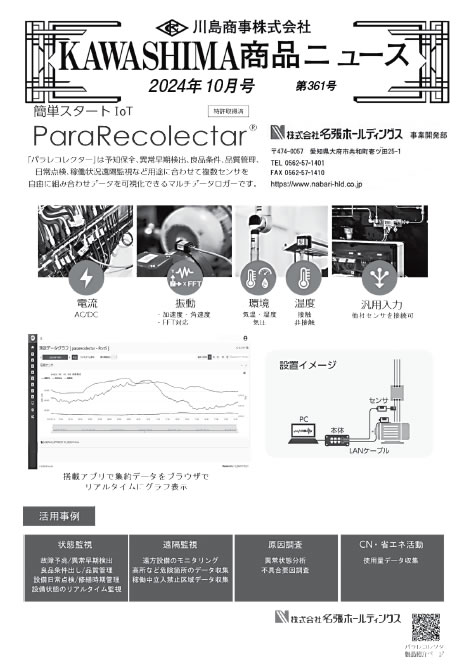 最新号：KAWASHIMA商品ニュース‐Ａ